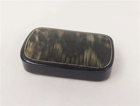 Victorian Papier Mache Snuff Box Sally Antiques