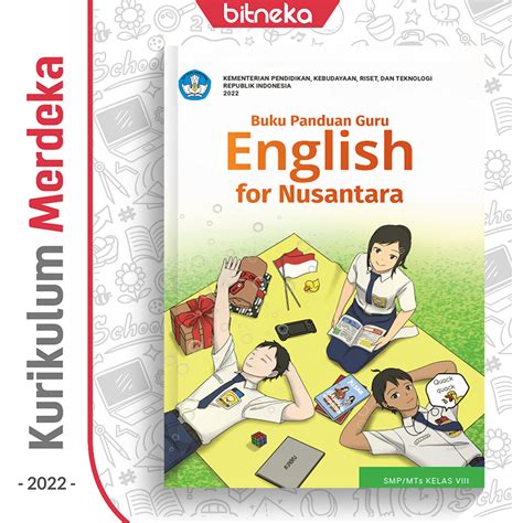 Jual Buku Panduan Guru Bahasa Inggris English For Nusantara SMP MTS