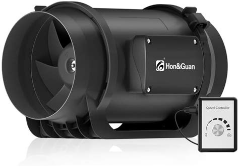 Amazon Hon Guan Quiet Inch Duct Fan With Variable Speed