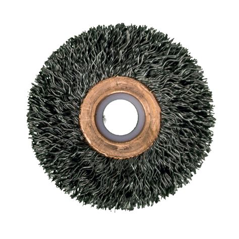 Copper Center Wire Wheel Brush Deburring Brushes Steel Wire Brushes