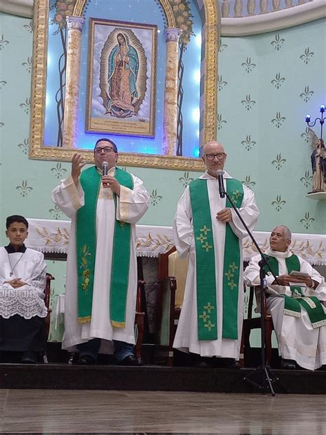 SANTUÁRIO NOSSA SENHORA DE GUADALUPE OURINHOS SP REALIZA SANTA MISSA