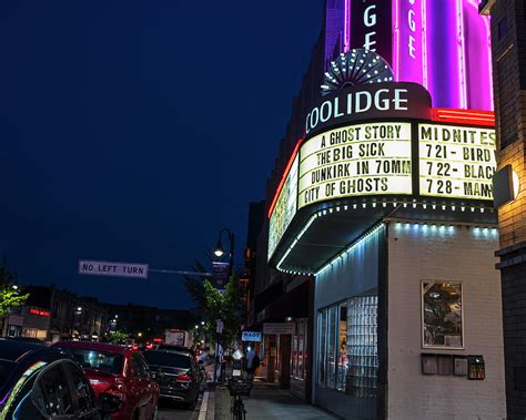 Coolidge Corner Theatre Harvard St Brookline MA Sidewalk Photograph by Toby McGuire - Fine Art ...