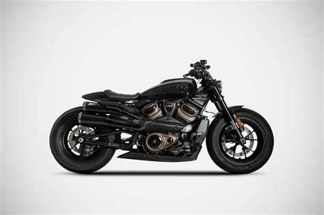 Zard Top Gun Exhaust For Harley Davidson Sportster S