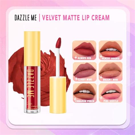 ADIY Dazzle Me Velvet Matte Lip Cream Lazada PH