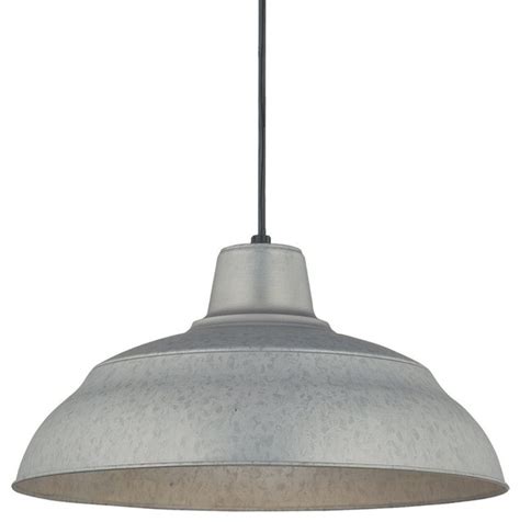 Millennium Lighting RWHC17 R Series 1 Light 17" Wide Warehouse Pendant ...