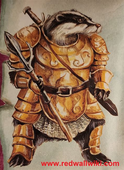 Urthstripe The Strong Redwall Wiki Brian Jacques And Redwall