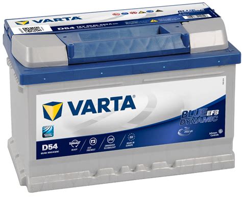 Varta Blue Dynamic EFB 12V 65Ah 650A J akkumulátor Tisza