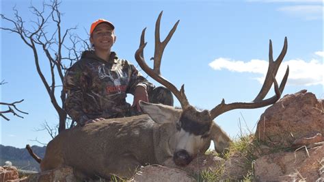 Henry Mountains Rifle Mule Deer Hunt32 Wide Buck YouTube