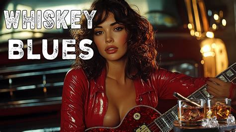 Whiskey Blues Emotional Blues Electric Guitar Music Through The Heart