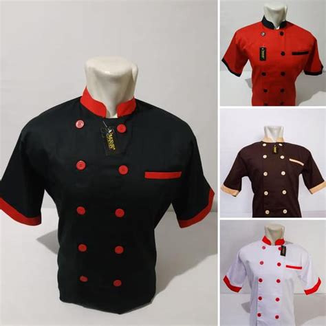 Jual Seragam Pria Baju Koki Seragam Chef Seragam Pramusaji Atau