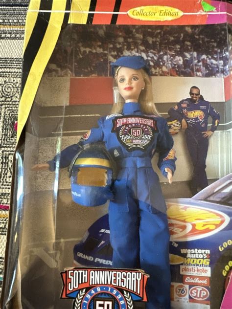 Mavin Th Anniversary Nascar Barbie Doll