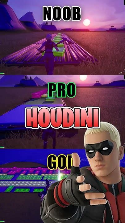 Fortnite Music Blocks Eminem Houdini Noob Vs Pro Vs God Fortnite