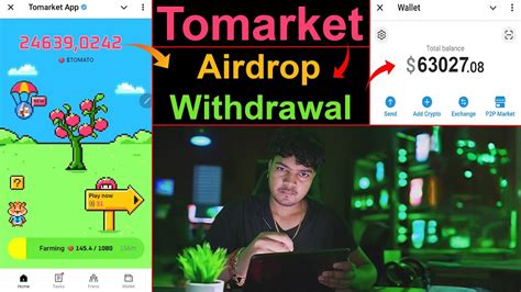 Tomarket Airdrop Withdrawal Tomarket Walletconnect Bitget Tomato