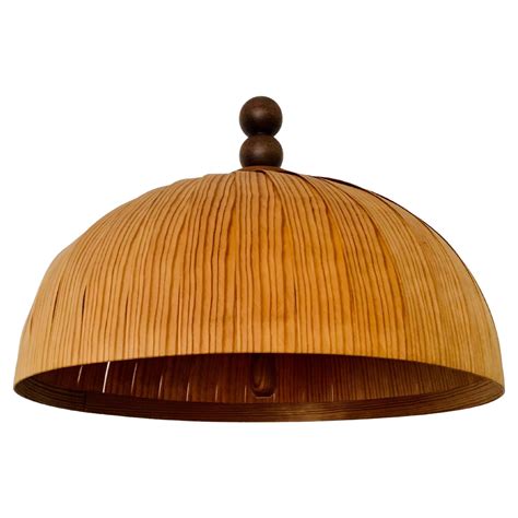 Drop Lamp Minimalistic Wooden Pendant Lighting For Sale At 1stdibs