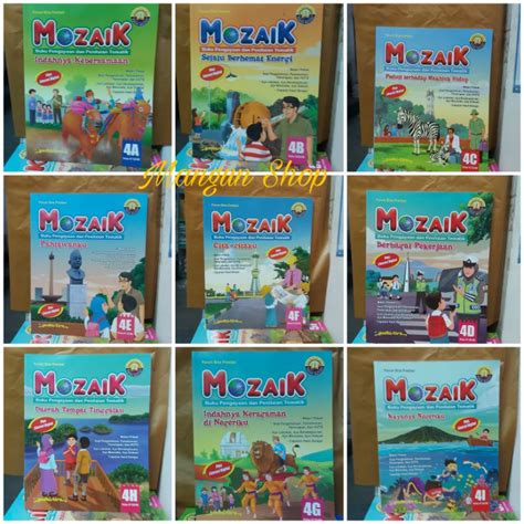 Jual Buku Mozaik Pengayaan Dan Penilaian Tematik A B C D E F G H I