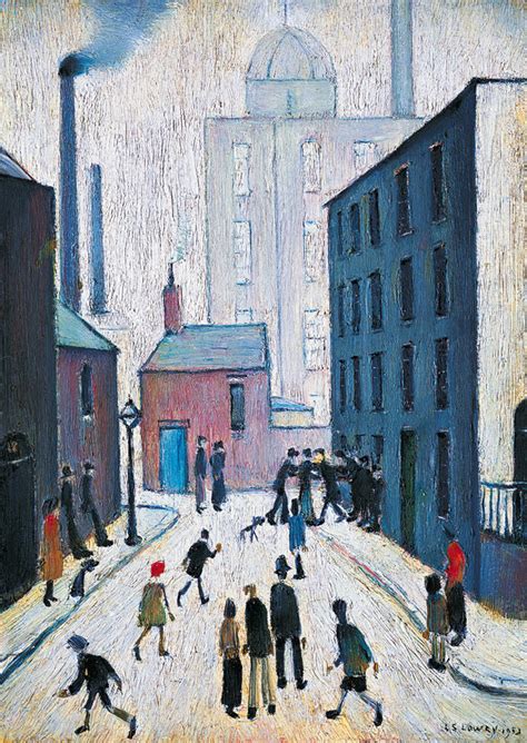 Industrial Scene, 1953 Art Print by L.S. Lowry | King & McGaw