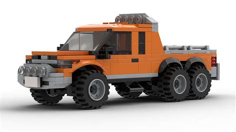 Lego City Arctic Ice Dodge Ram 6x6 Tutorial Youtube