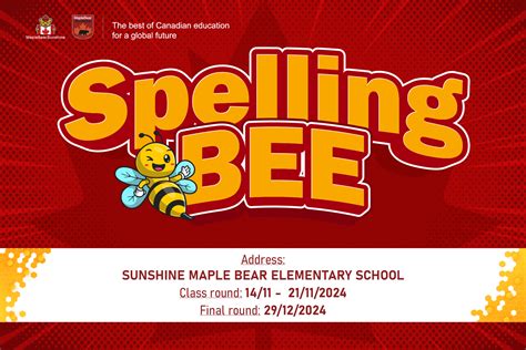 PhÁt ĐỘng CuỘc Thi Spelling Bee 2024” Sunshine Maple Bear