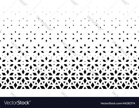 Geometric Pattern Of Black Figures On A White Vector Image