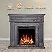 Amazon R W Flame Electric Fireplace Mantel Wooden Surround