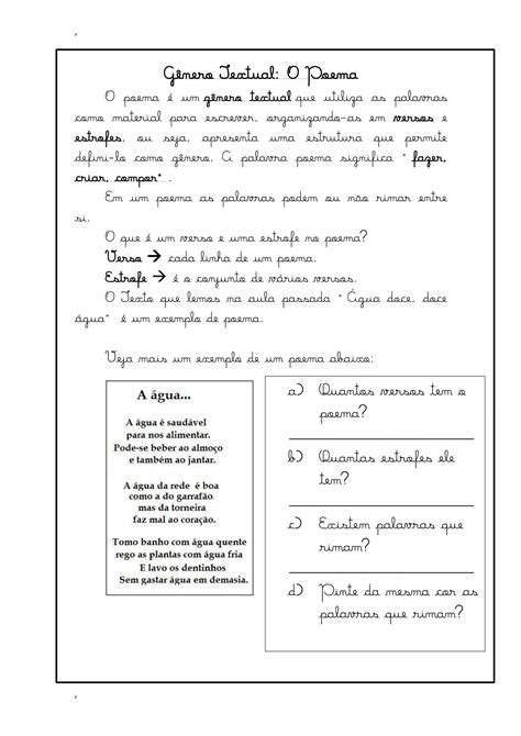 Produção Textual 3 Ano