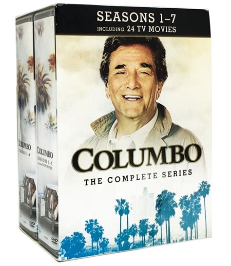 Columbo Complete Tv Series Season 1 7 24 Tv Movies Dvd 34 Disc