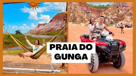 Conhecendo A Praia Do Gunga Macei Youtube