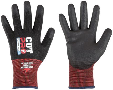 MCR SAFETY L 9 ANSI Cut Level A3 Cut Resistant Gloves 55VT18