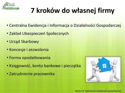 PPT Zasady rejestracji działalności gospodarczej PowerPoint