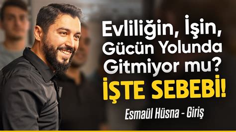 Evliliğin İşin Gücün Yolunda Gitmiyor Mu İşte Sebebi Esma ül