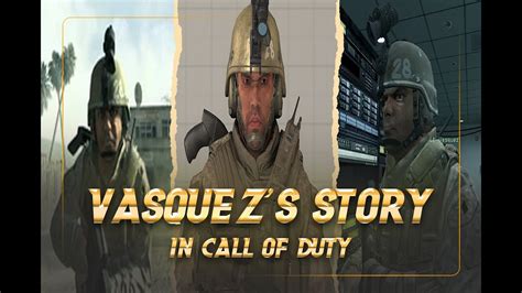 Everything About Lt Vasquez Modern Warfare Story Youtube