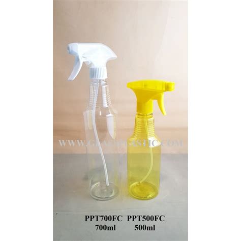 500ml 700ml Trigger Sprayer PET Bottle Glass Plastic Sdn Bhd