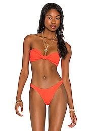 Bond Eye Margarita Bandeau Bikini Top In Ultraviolet REVOLVE