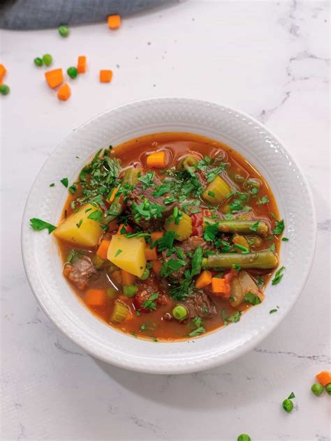 Mom S Old Fashioned Vegetable Beef Soup Recipe Bryont Blog