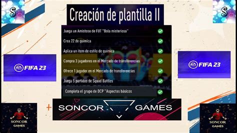 Fifa 23 Como Completar Creacion De Plantilla 2 Tutorial Para Recien