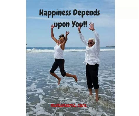 Happiness Depends On You Happy Truth Okay Gesture