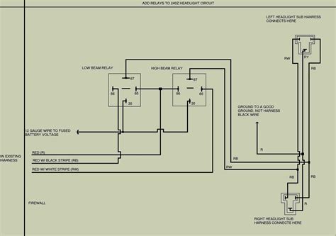 DIAGRAM 12 Volt Headlight Relay Wiring Diagrams MYDIAGRAM ONLINE