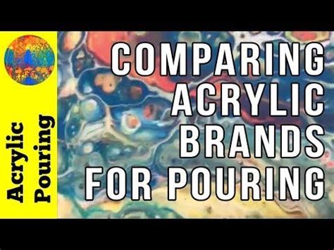 Product Comparison: Testing Four Popular Acrylic Paint Brands | Paint ...