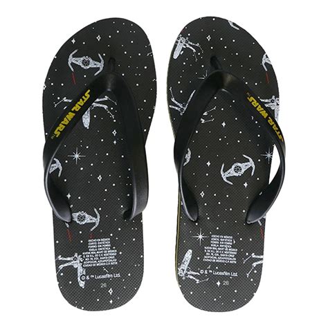 Sandalia Lucas Talla 26 Star Wars Naves Negro Walmart