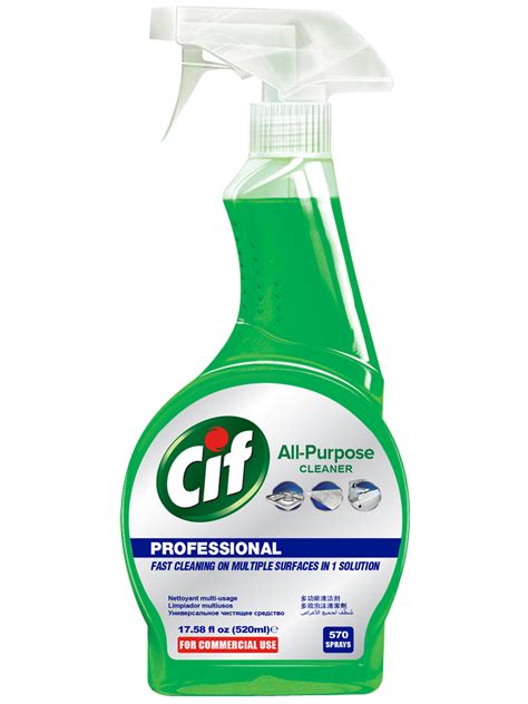 Cif Professional All Purpose Cleaner 520ml Hpe Plastic