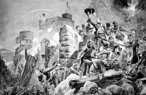 Siege Of Badajoz In Spain Image Free Stock Photo Public Domain