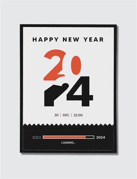 New Year Poster Behance