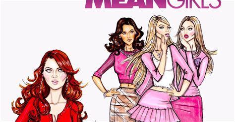 Hayden Williams Fashion Illustrations Mean Girls By Hayden Williams