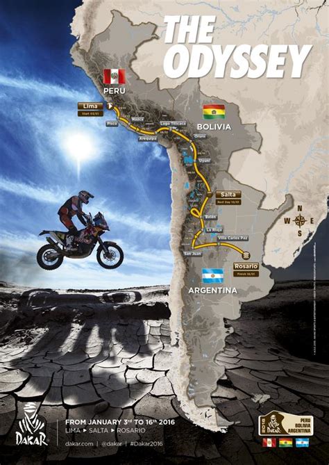 Dakar Rally Route Map