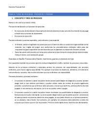 Resumenes Tema 1 2 3 4 Y 5 Derecho Procesal Civil Apuntes De