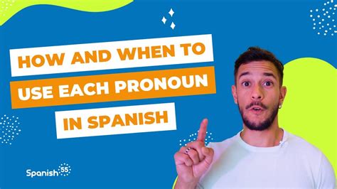 Tú Vs Usted In Spanish How And When To Use Each Pronoun Youtube