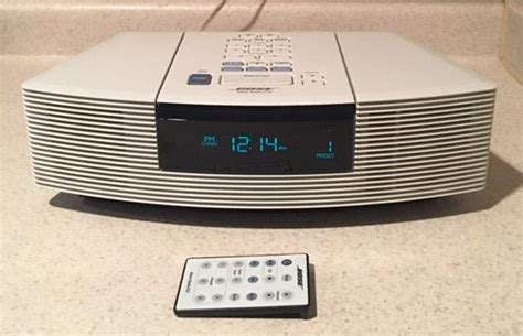 Bose Wave Radio Am Fm Radio Alarm Clock With Remote Control Excellent