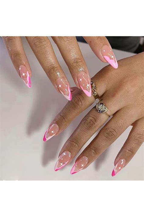 Pin By Sanfrance On Pins By You Pink Acrylic Nails Glue On Nails