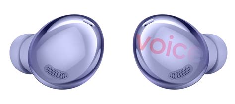 Galaxy Buds Pro Official Renders Show the Eearbuds in Violet