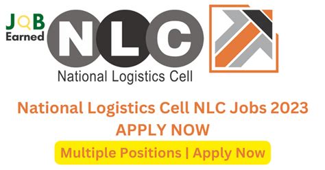 National Logistics Cell Nlc Jobs Apply Online Now